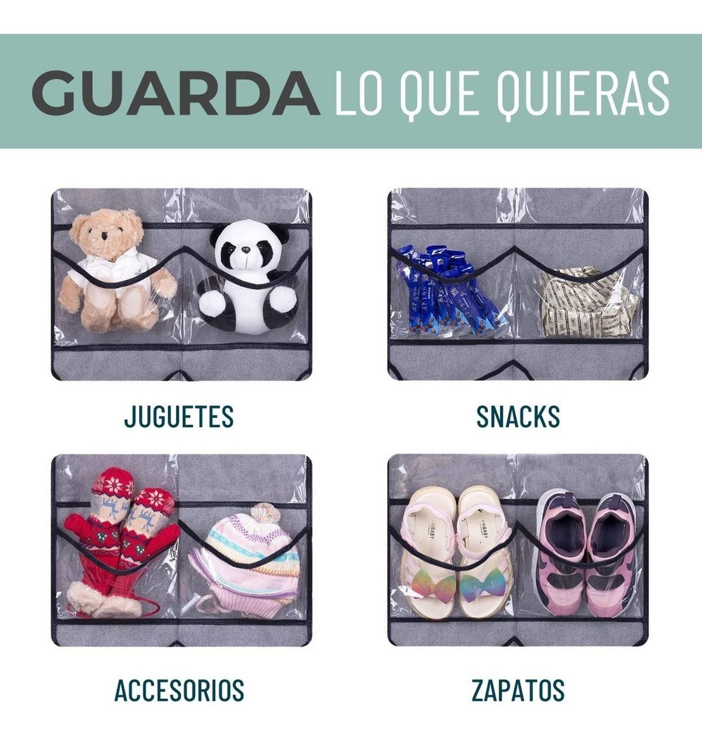 Organizador Gorras Gorros Jockey Detrás De Puerta Casatua-3