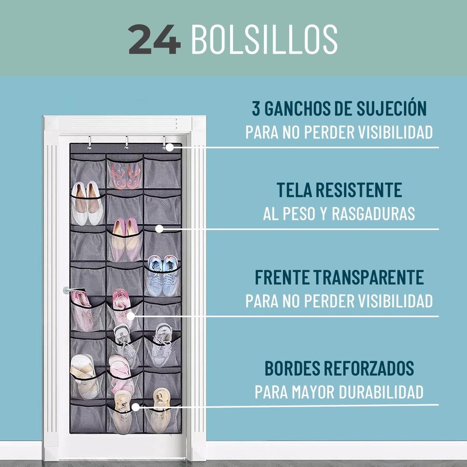 Organizador Gorras Gorros Jockey Detrás De Puerta Casatua-4