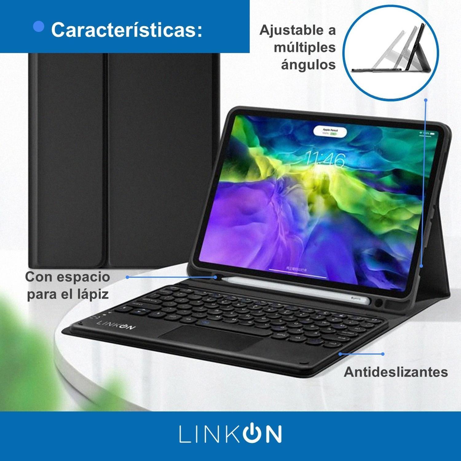 Carcasa Funda Teclado Para iPad Tablet Linkon 102 109 +Pad-2