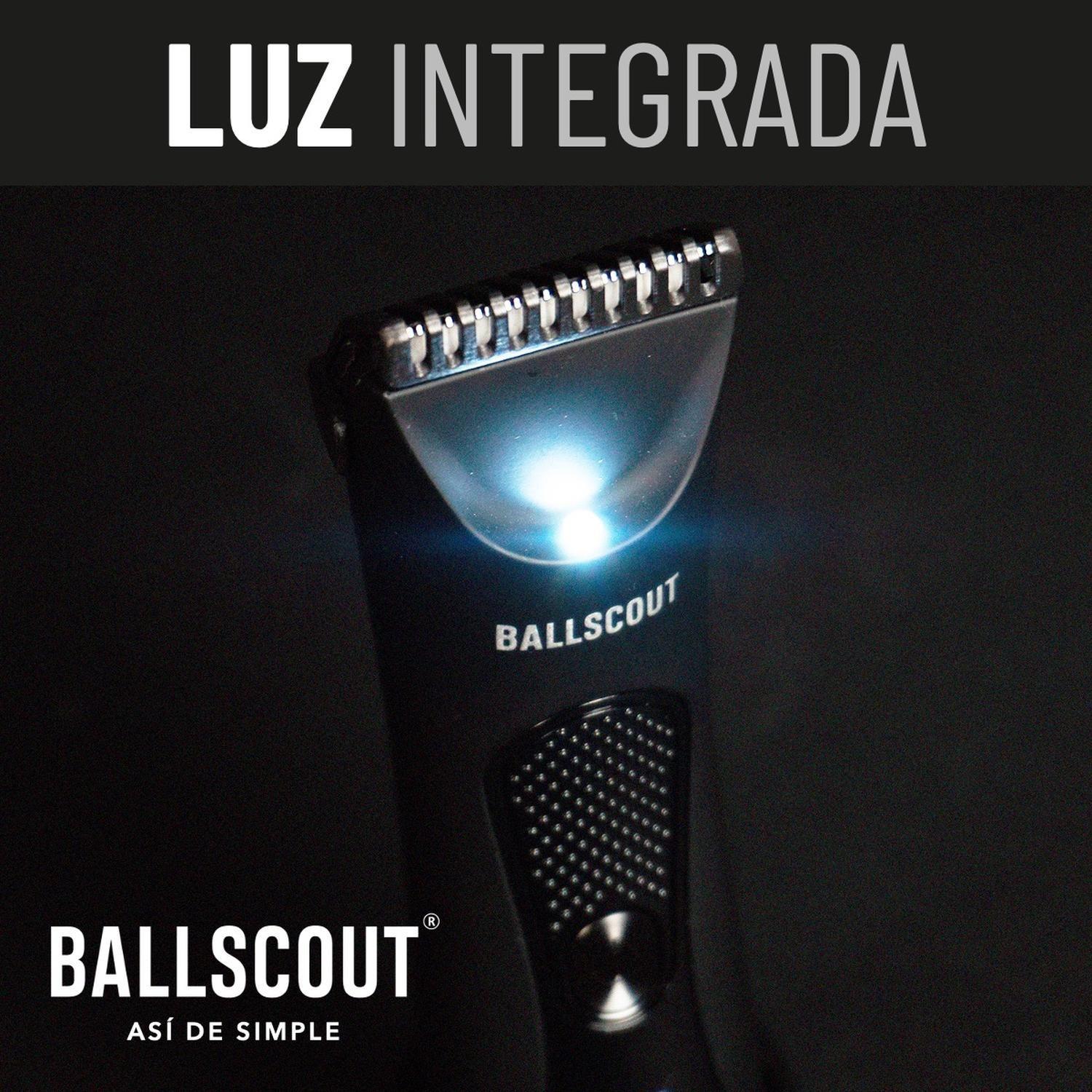 Afeitadora Ballscout Smooth Resistente Al Agua Kit Negro Mate-5