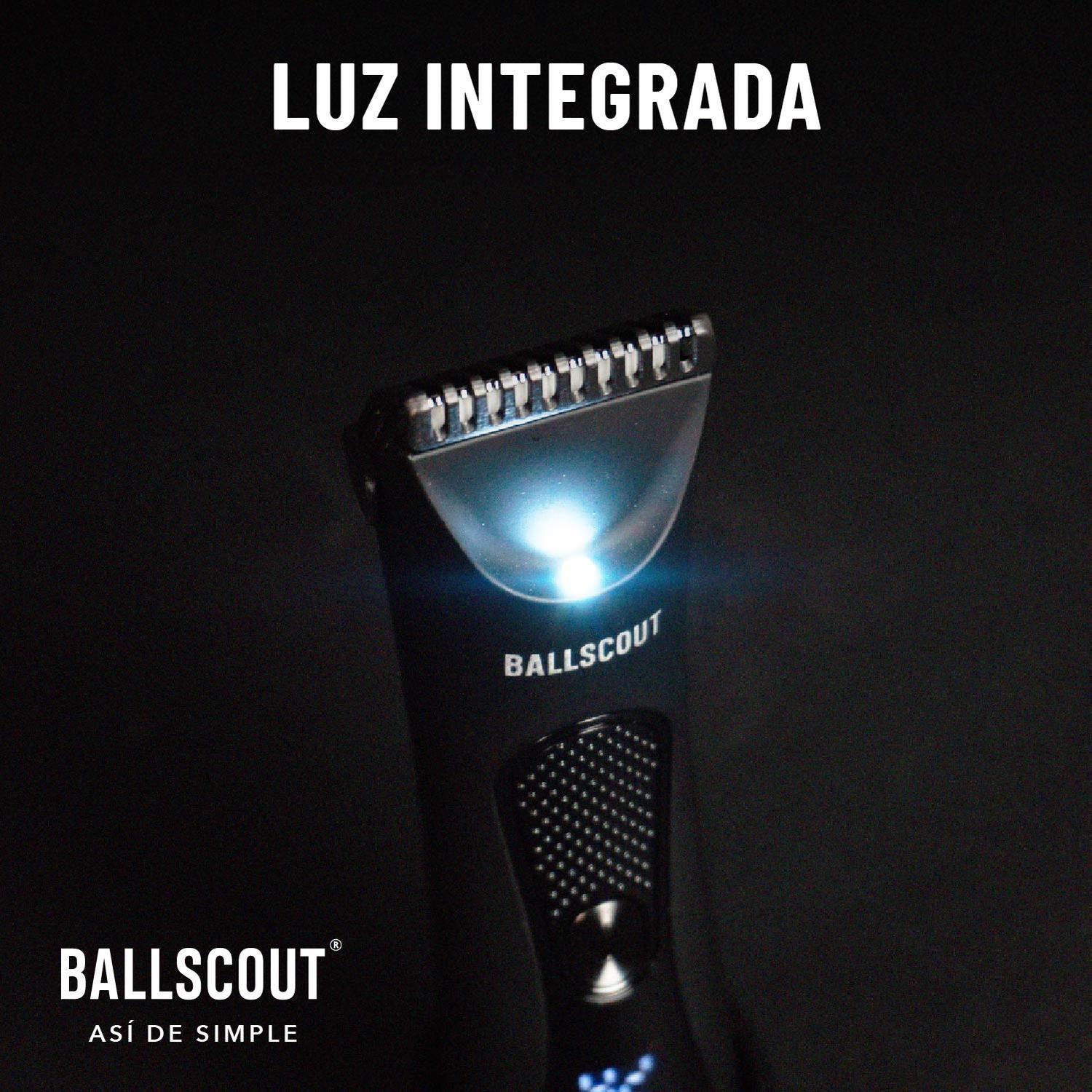 Afeitadora Ballscout Smooth Resistente Al Agua Kit Negro Mate-7