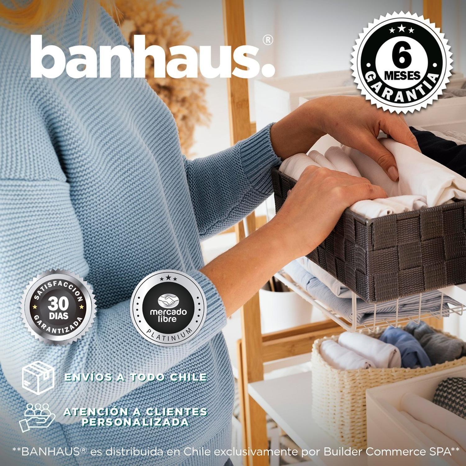 Caja Organizadora De Zapatos Set X4 Banhaus Apilable Premium-9