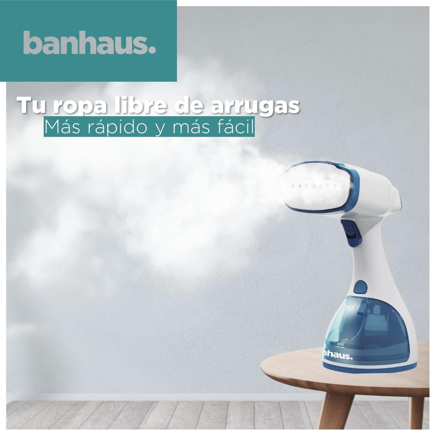 Plancha a Vapor Vertical Vaporizador Ropa Banhaus Portatil-4