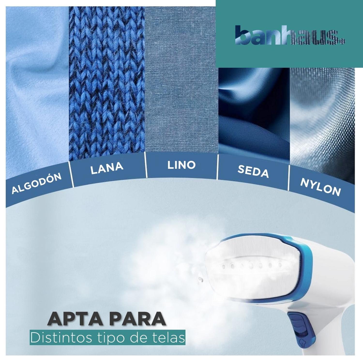 Plancha a Vapor Vertical Vaporizador Ropa Banhaus Portatil-5