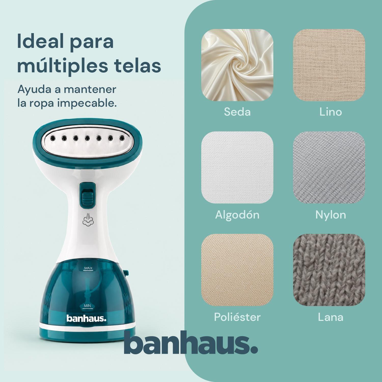 Plancha a Vapor Vertical Vaporizador Ropa Banhaus Portatil-3