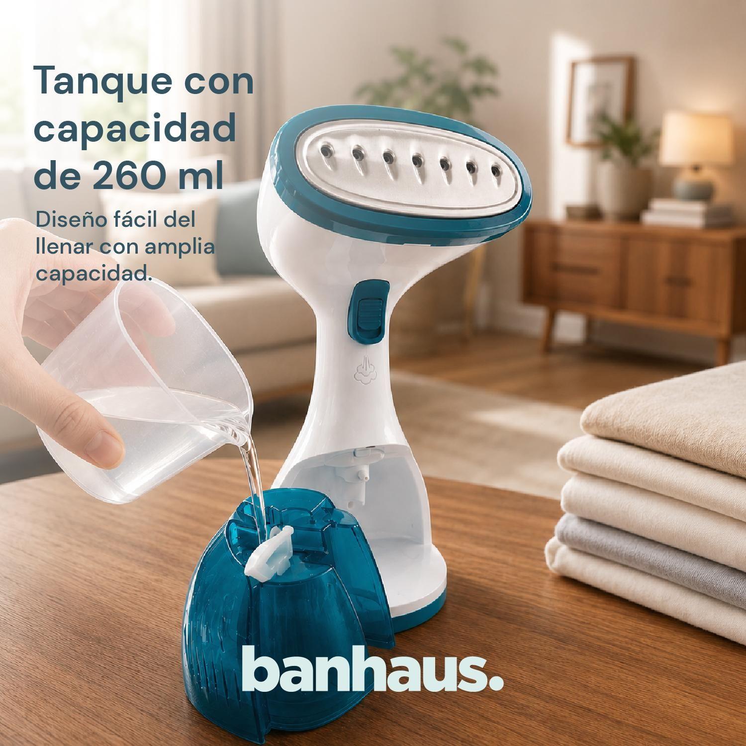 Plancha a Vapor Vertical Vaporizador Ropa Banhaus Portatil-4