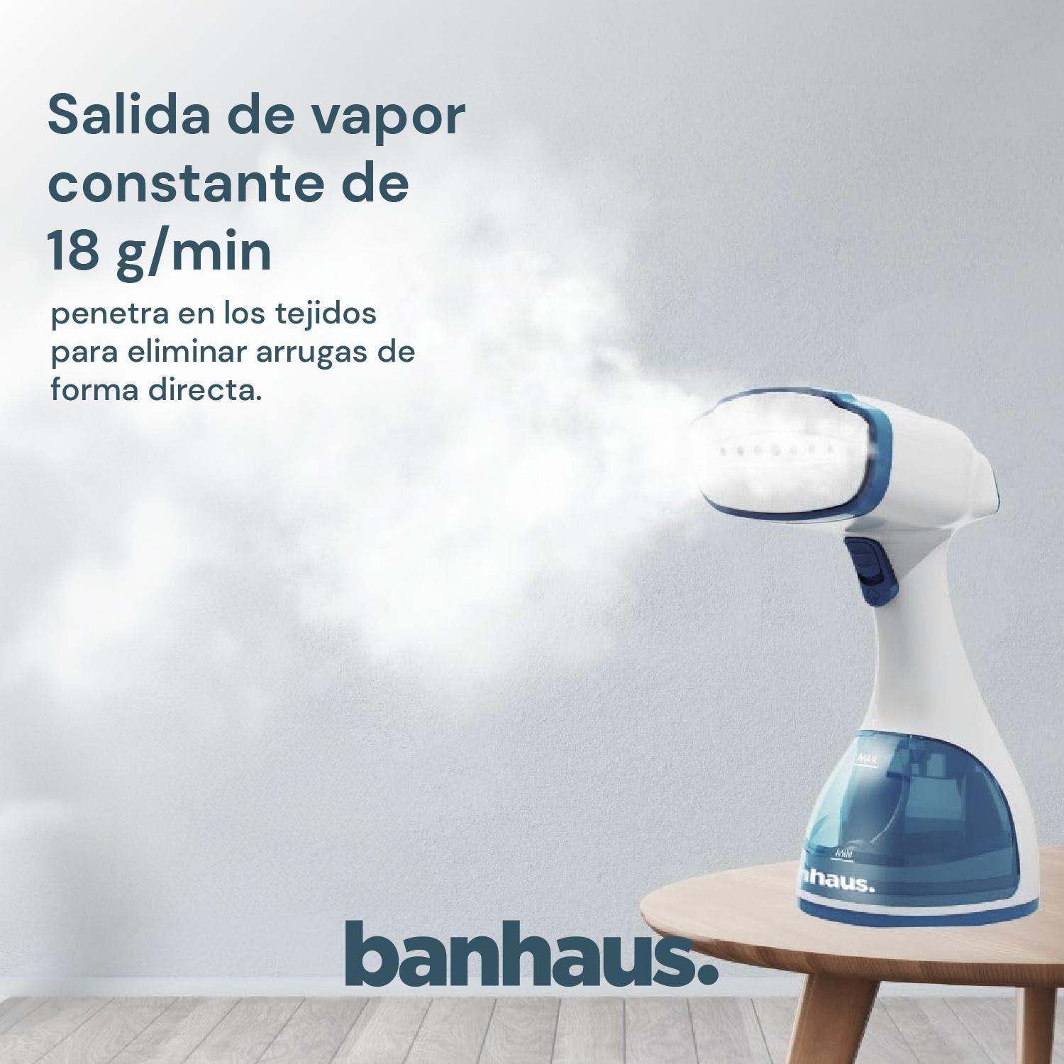 Plancha a Vapor Vertical Vaporizador Ropa Banhaus Portatil-5