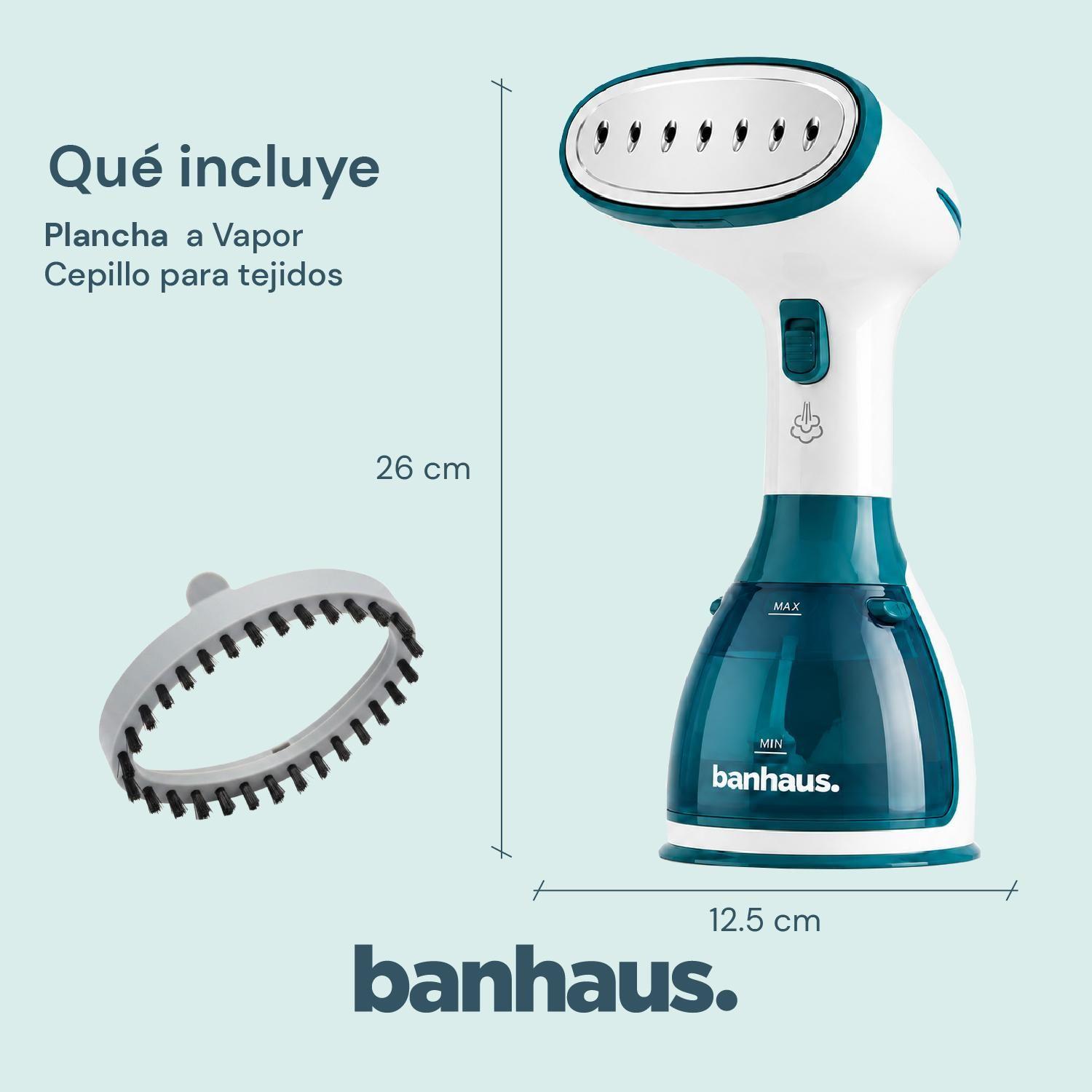 Plancha a Vapor Vertical Vaporizador Ropa Banhaus Portatil-7