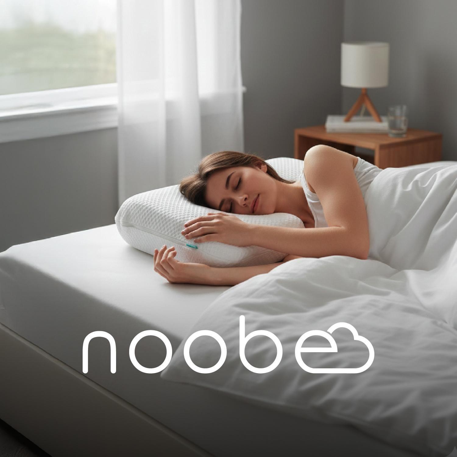 Almohada Viscoelastica Memory Foam Noobe 3 Capas Ajustable-9