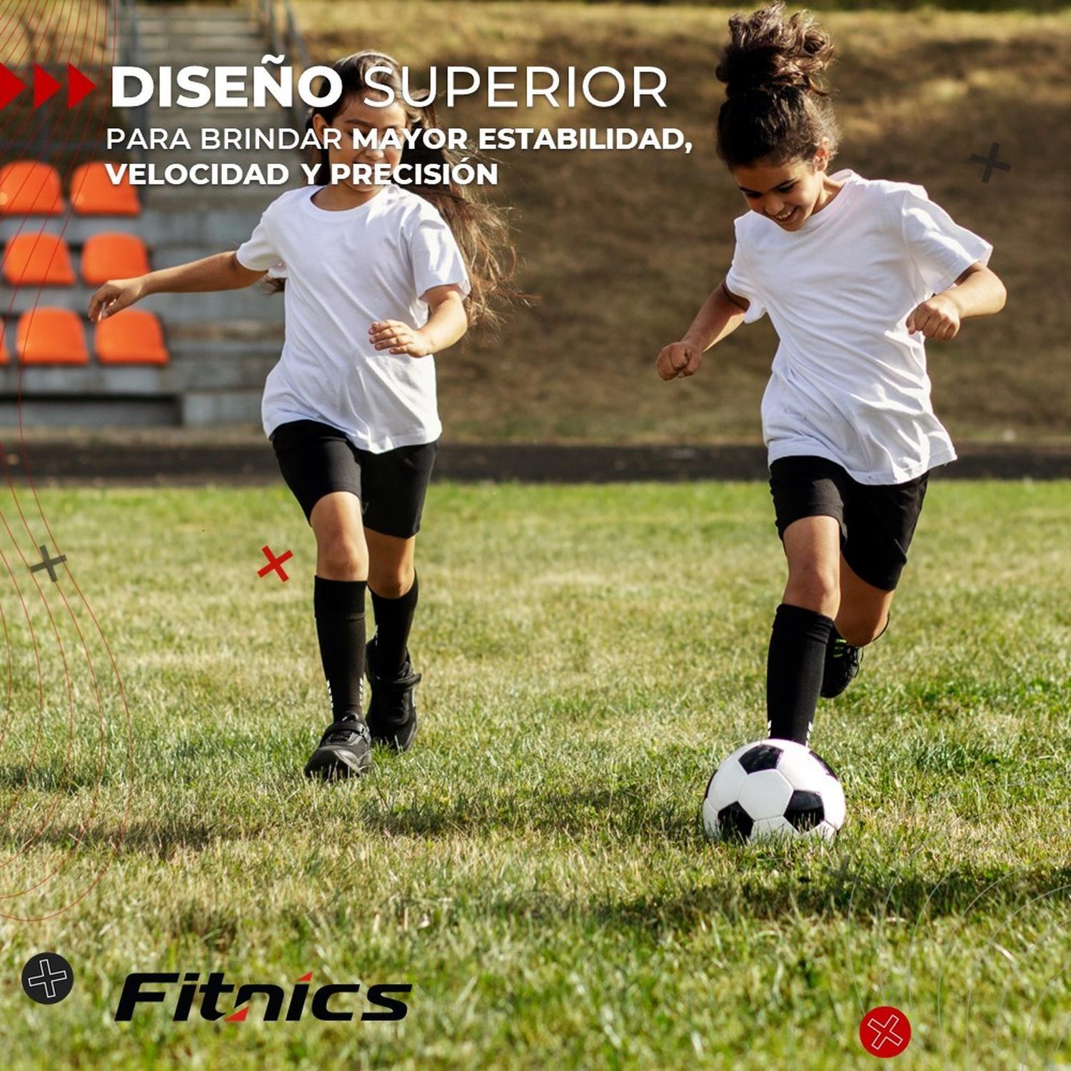 Medias Futbol Deportivas Niños Antideslizantes Fitnics Set 2-1