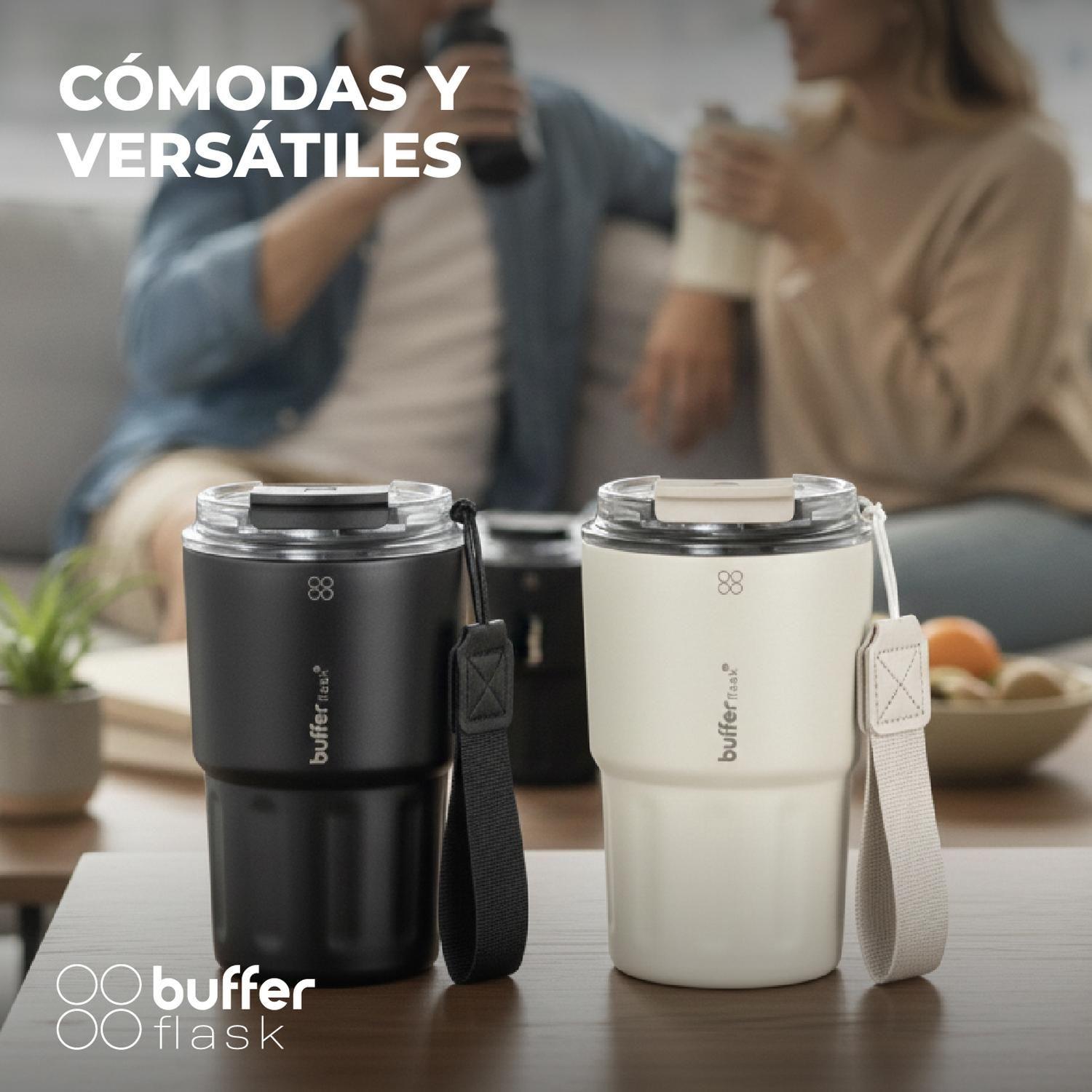 Vaso Termico Termo Buffer Bebidas Calientes Frias Mug 400ml-2