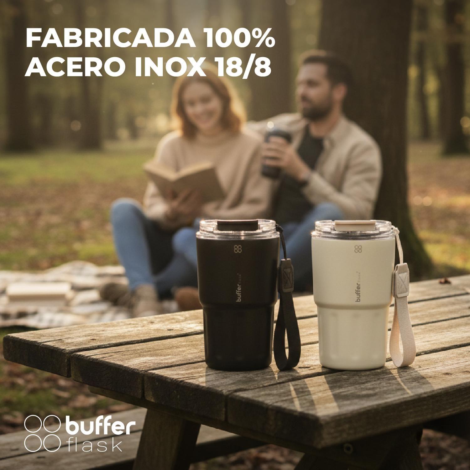 Vaso Termico Termo Buffer Bebidas Calientes Frias Mug 400ml-4