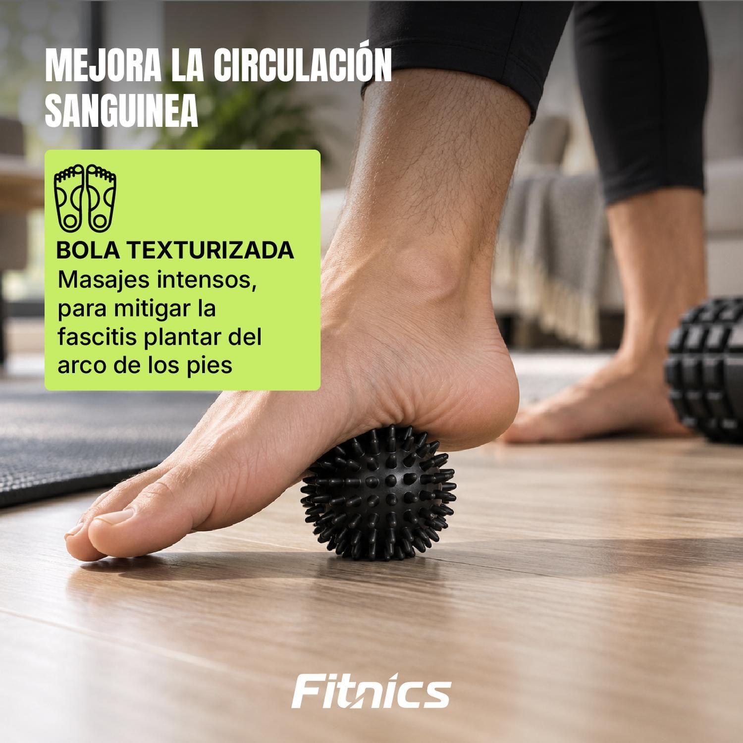 Rodillo +Set Completo Elongacion Masaje Fitnics Roller Foam-7