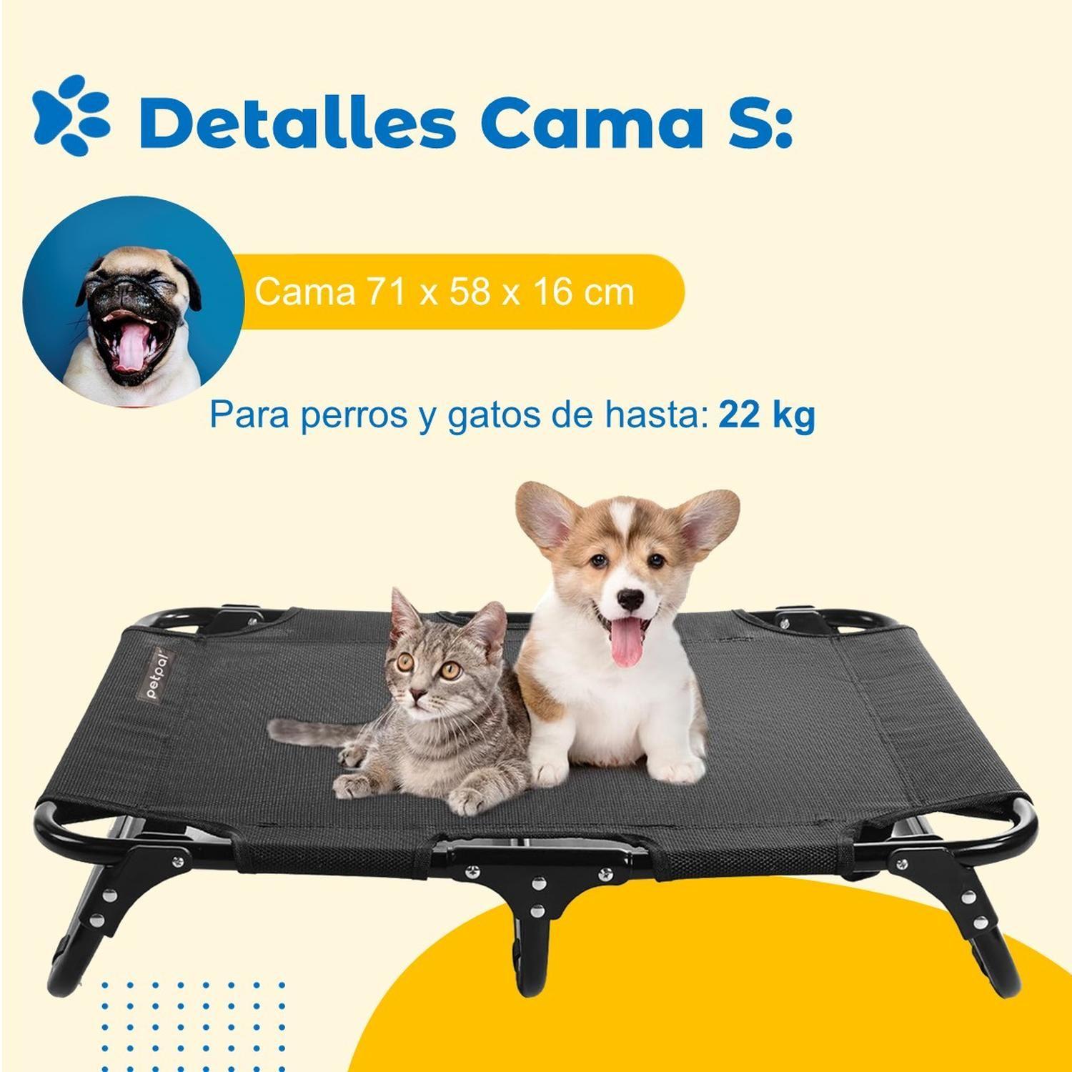 Cama Perro Gato Plegable Refrescante Altura Elevada Petpal-7