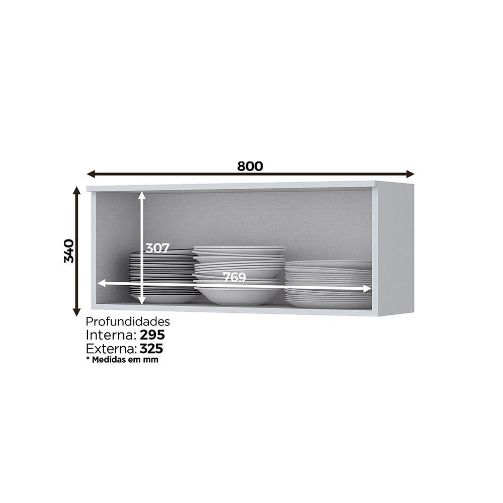 MUEBLE COCINA AEREO 01 PUERTA BASCULANTE FERRARA-2