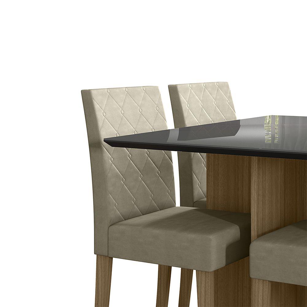 JUEGO DE COMEDOR 4 SILLAS HOME MOBILI HALO-6