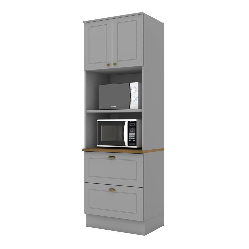 MÓDULO COCINA 2 PUERTAS 2 CAJONES GRIS NATUE-0
