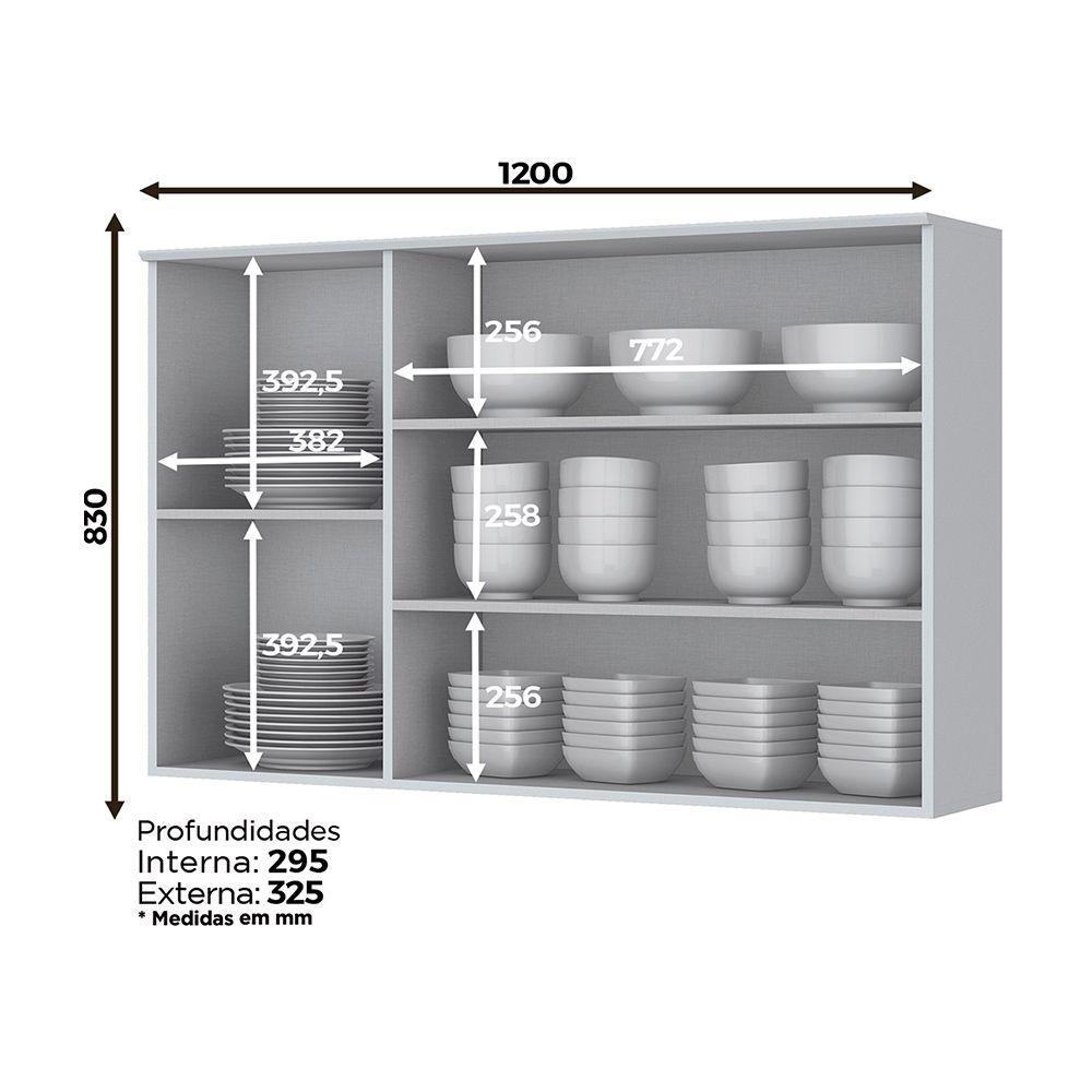 MUEBLE COCINA AEREO 03 PUERTAS AMERICANA-2