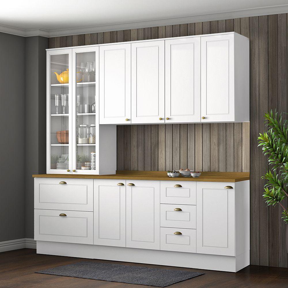 MUEBLE COCINA 2 PUERTAS 3 CAJONES NATUE BLANCO-1