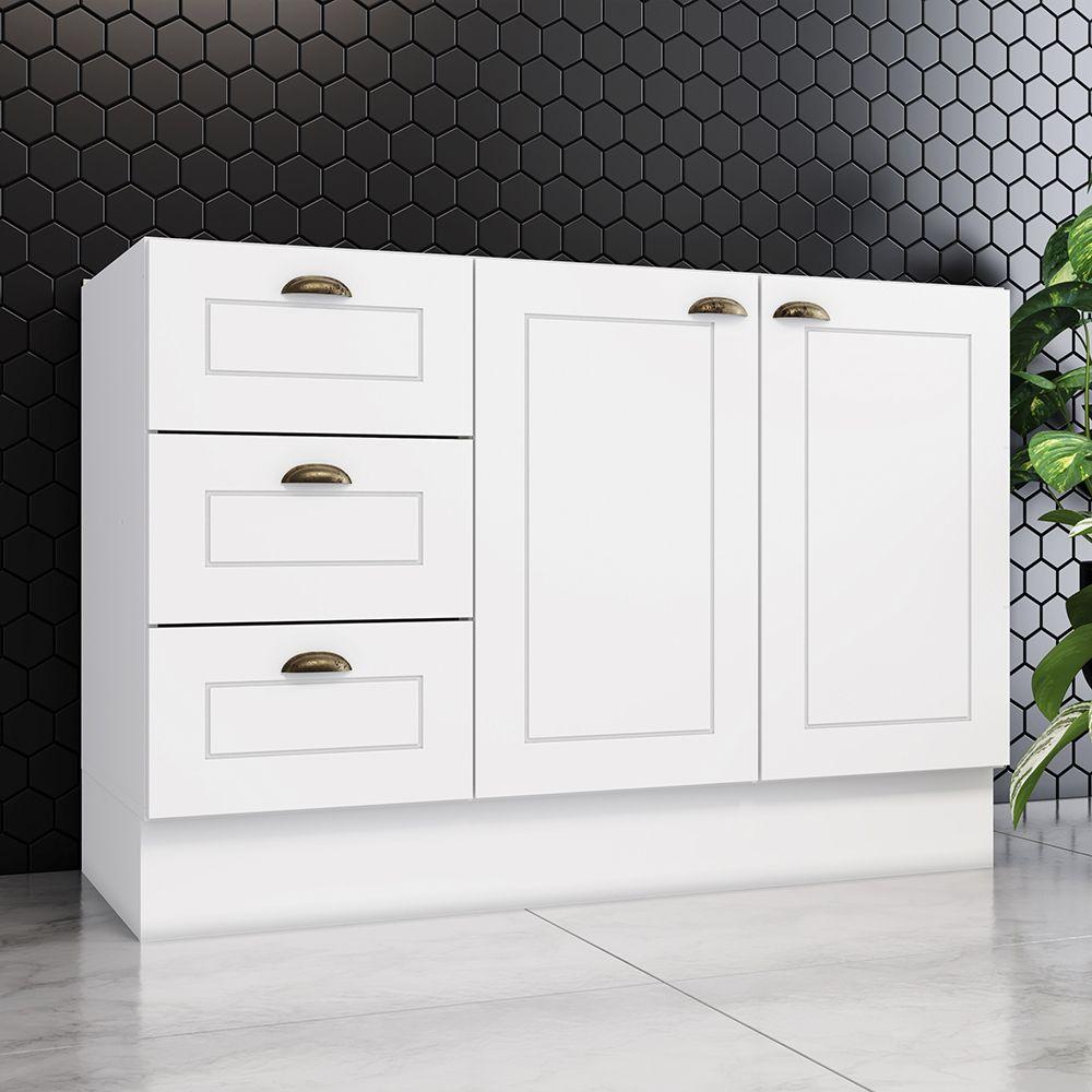 MUEBLE COCINA 2 PUERTAS 3 CAJONES NATUE BLANCO-4