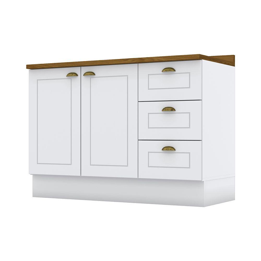 MUEBLE COCINA 2 PUERTAS 3 CAJONES NATUE BLANCO-0