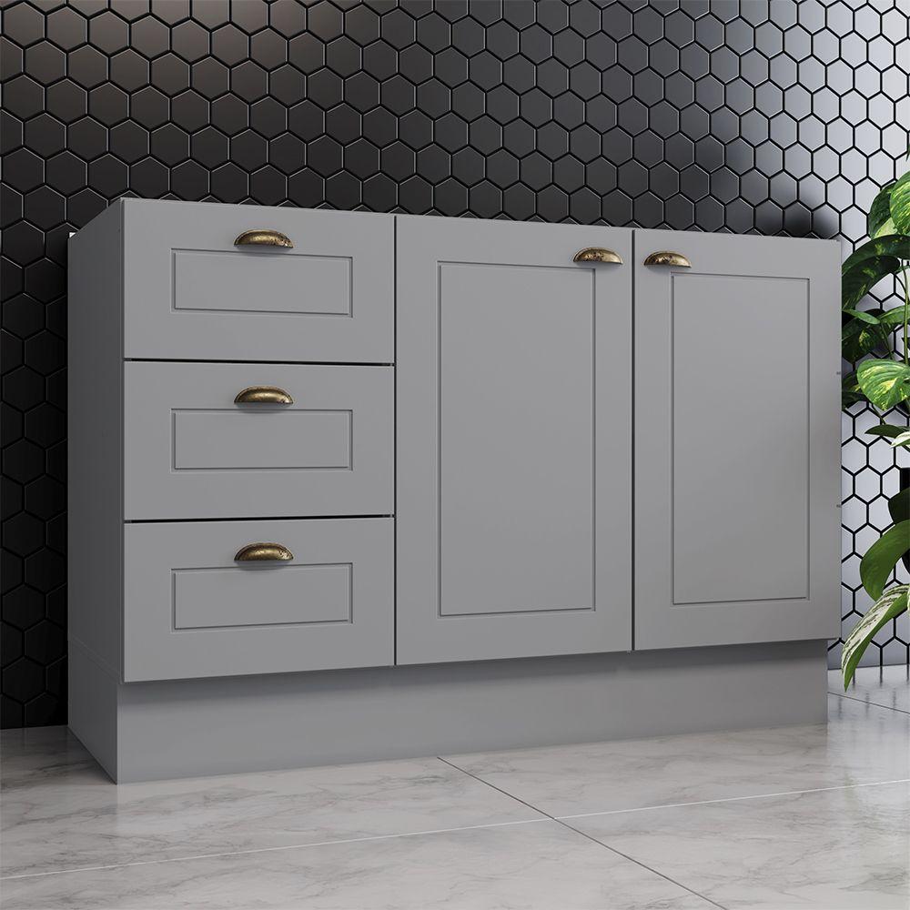 MODULO COCINA 2 PUERTAS + 3 CAJONES GRIS NATUE-5