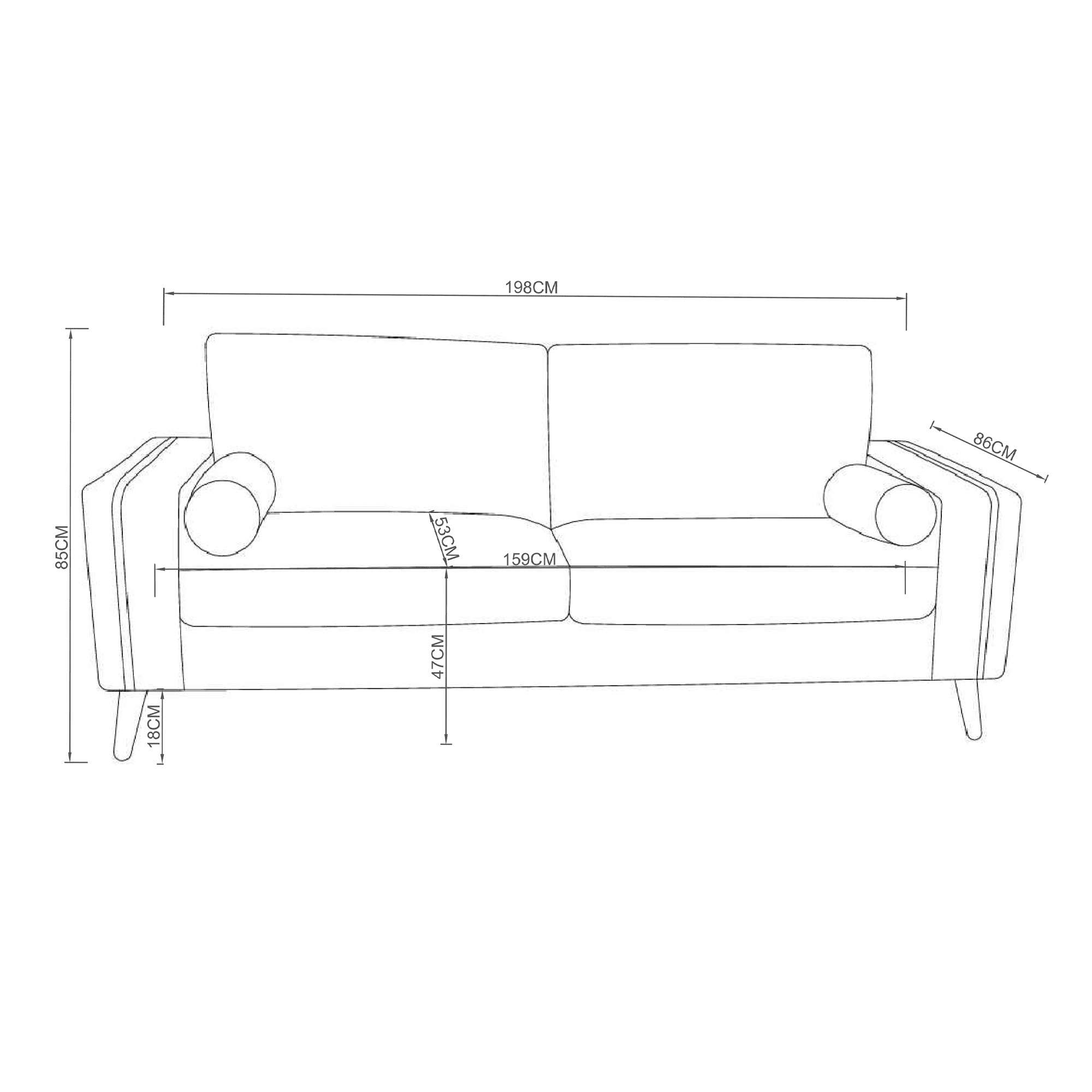 SOFA 3 CUERPOS JSS-4019 CLEVELAND ARENA-4