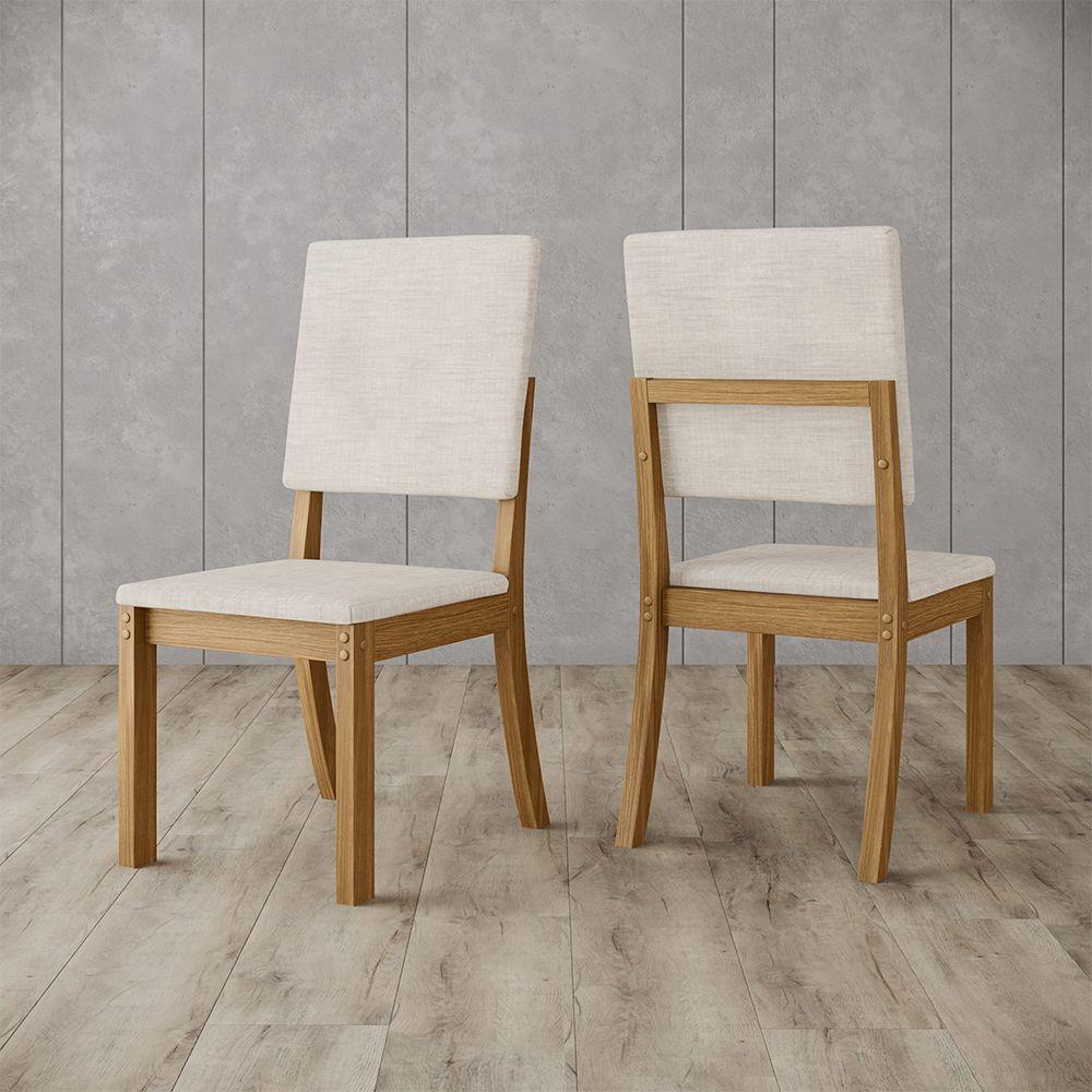 JUEGO DE COMEDOR 4 SILLAS HOME MOBILI CAJU-4