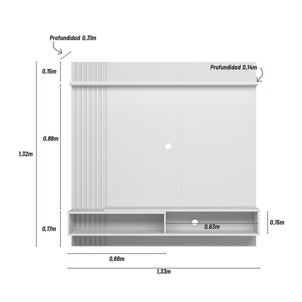Panel Tv 55" Marfil Alvorada-4