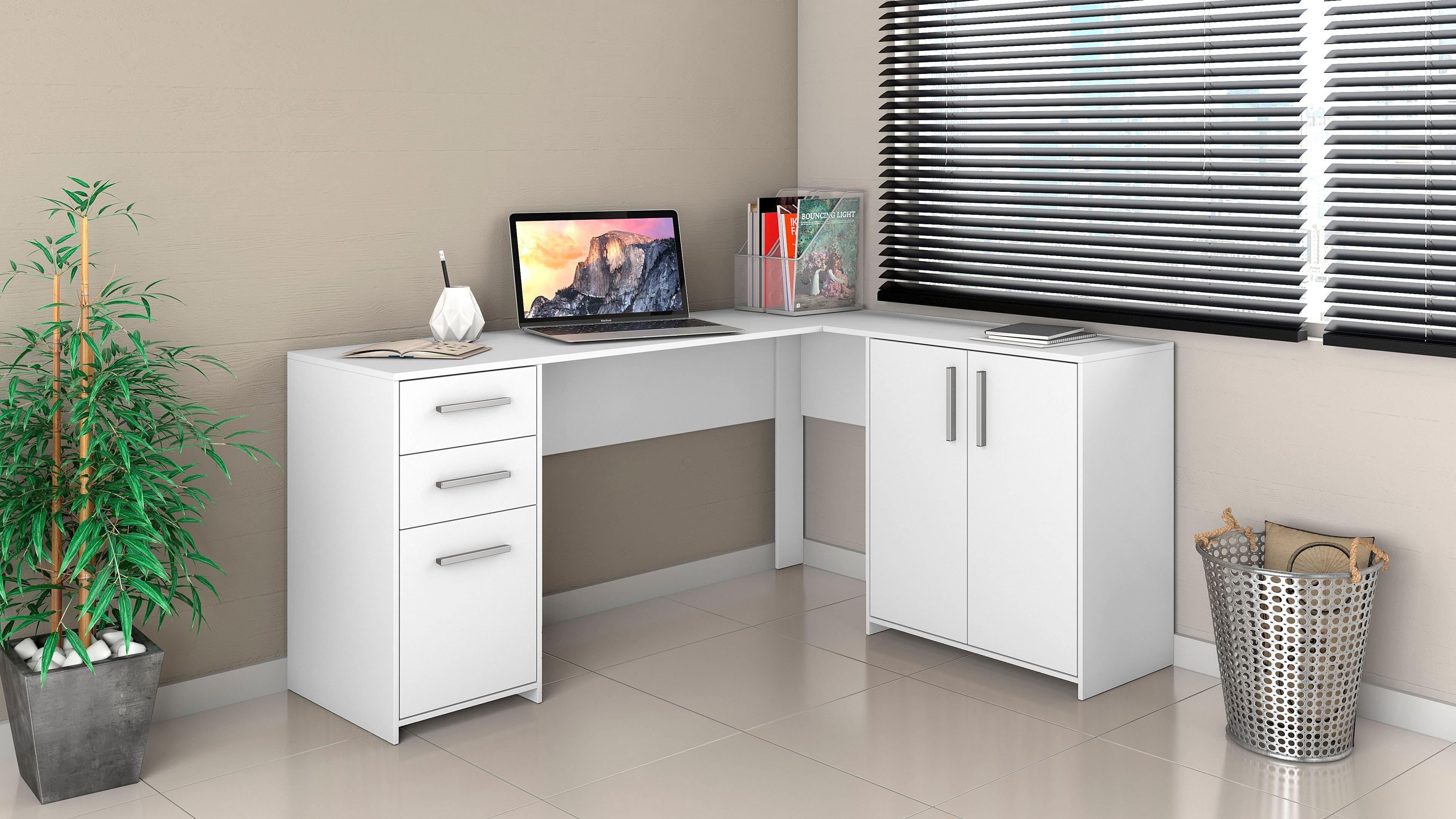 ESCRITORIO EN L 2CAJONES 3TA CARDIFF BLANCO-2