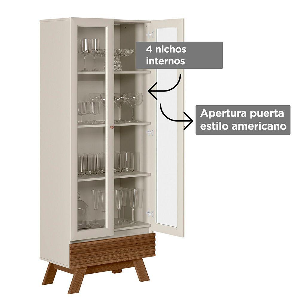 CRISTALERA 2 PTAS 1 CAJON SIA-5