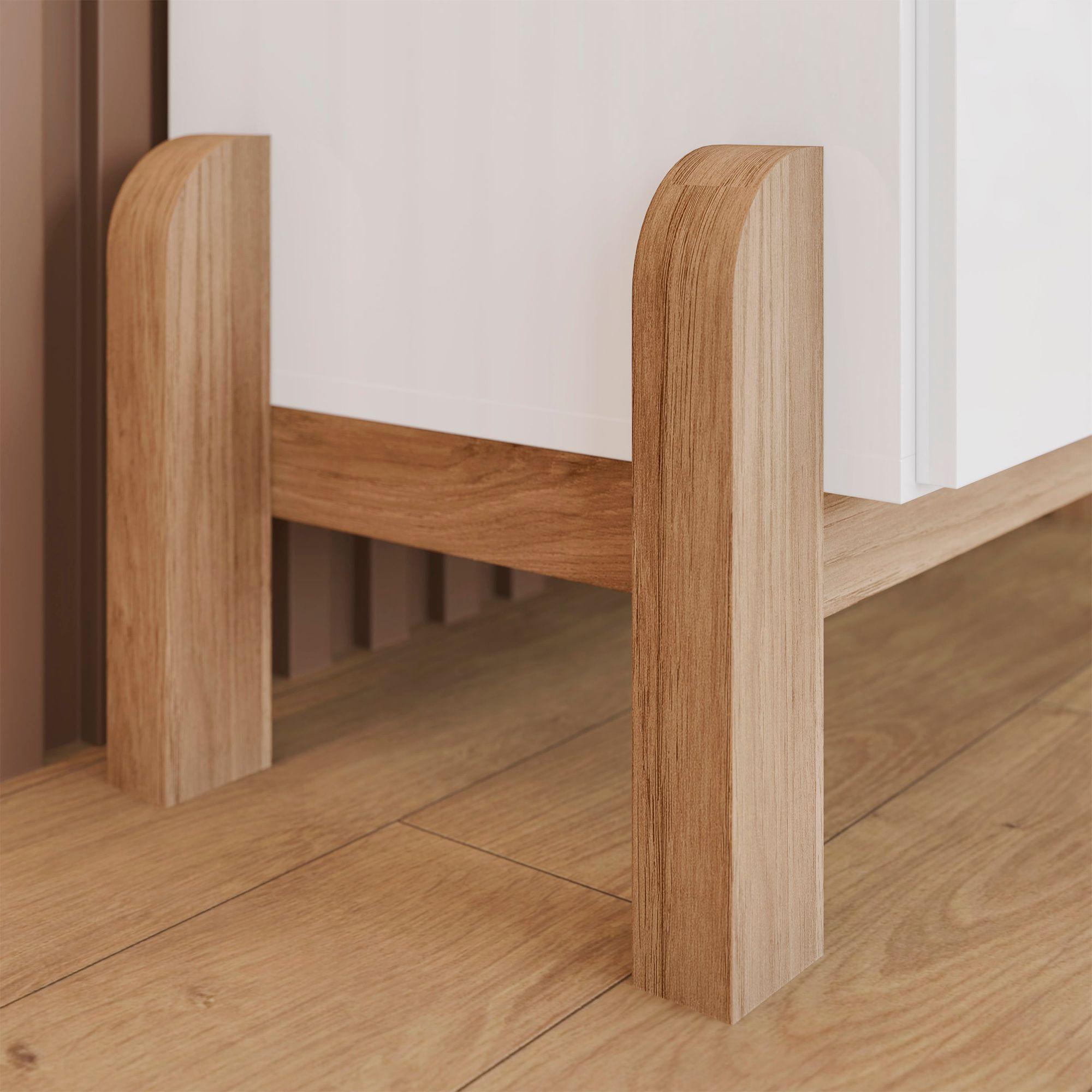 COMODA 3 CAJONES 1 PUERTA HOME MOBILI TERNURA BLANCO-3