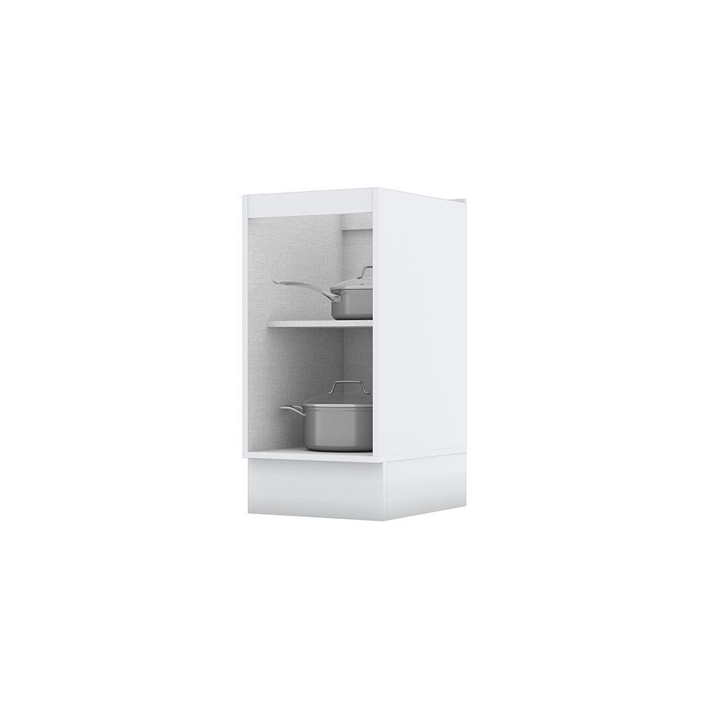 MUEBLE COCINA 1 PUERTA CON CUBIERTA NATUE BLANCO-2