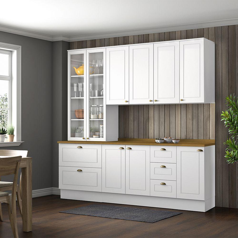 MUEBLE COCINA 1 PUERTA CON CUBIERTA NATUE BLANCO-1