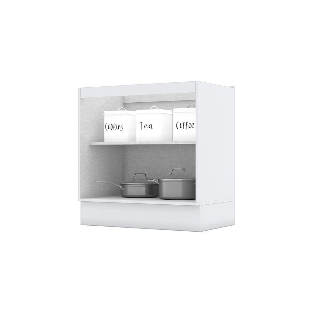 MODULO COCINA 2P AMERICANA BLANCO-2