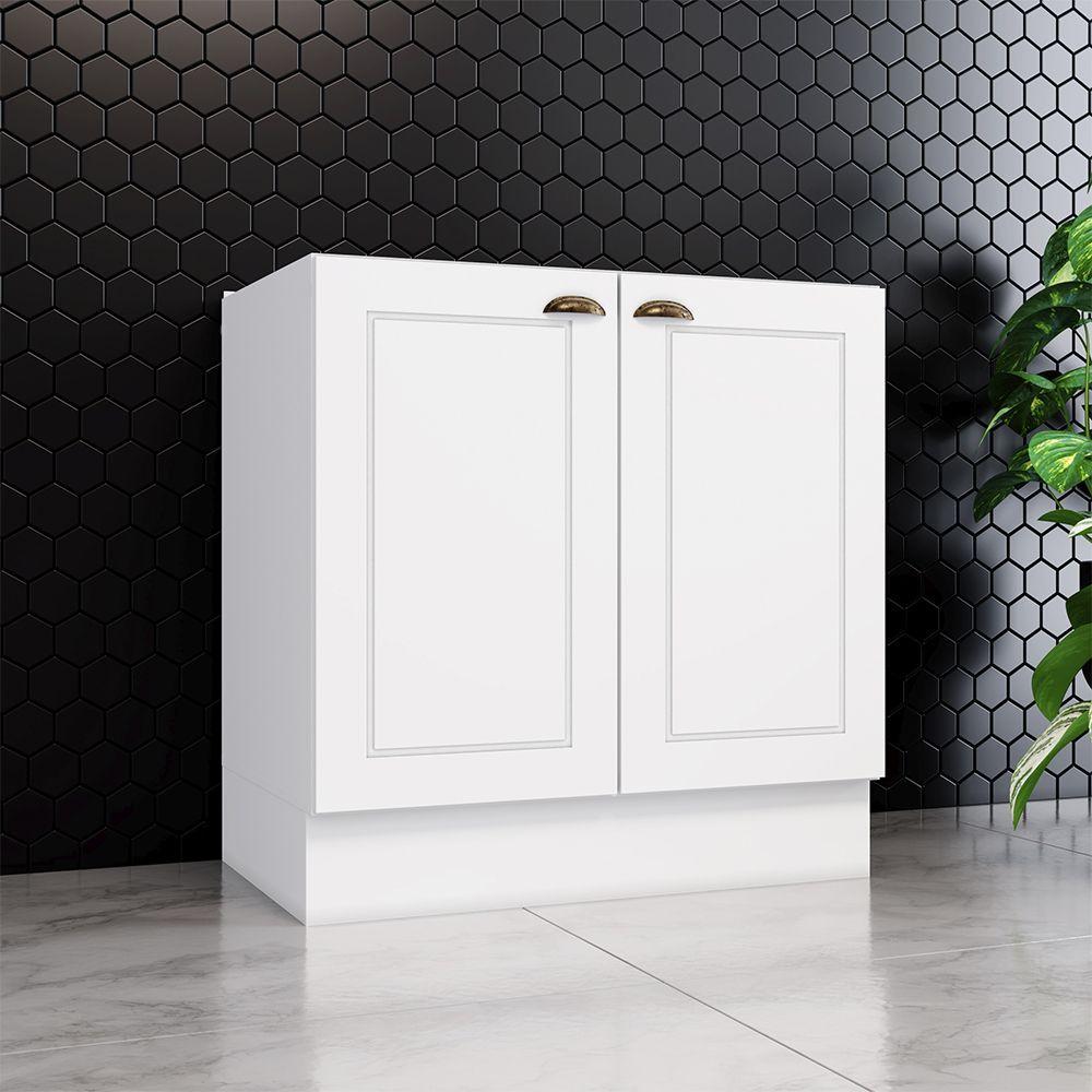 MUEBLE COCINA 2 PUERTAS CON CUBIERTA NATUE BLANCO-3