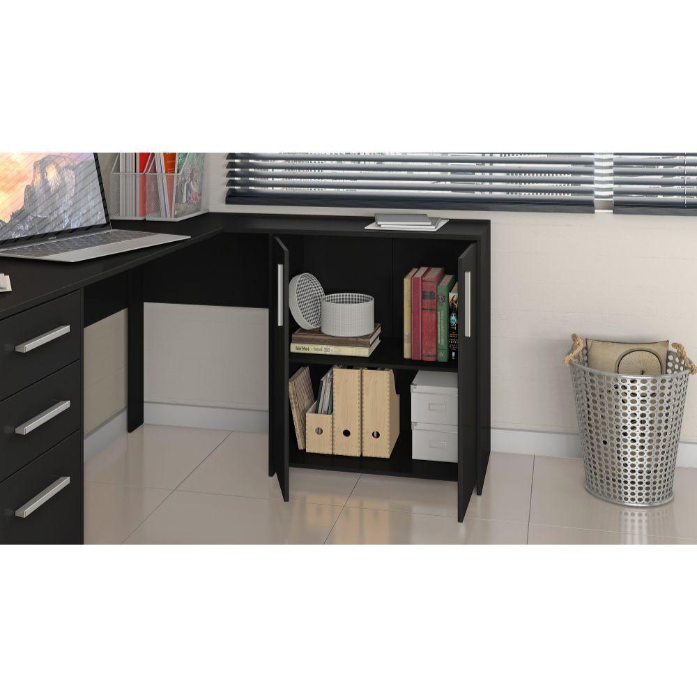 ESCRITORIO L 3P2C CARDIFF NEGRO-2