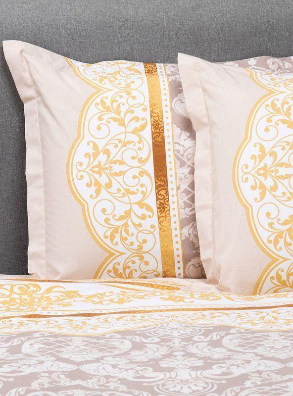 Set Con Funda De Plumón Roco Beige King-3