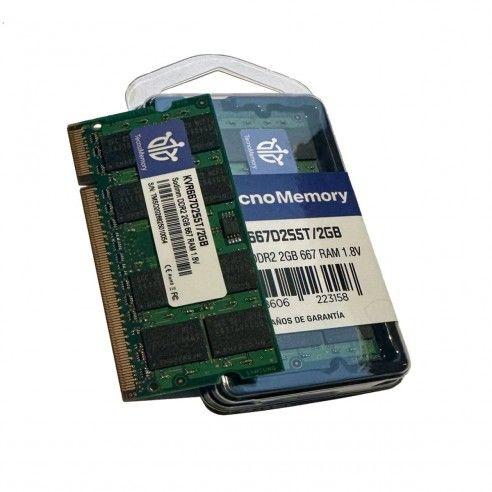 Memoria ram TecnoMemory Sodimm DDR2 2GB 667Mhz KVR667D2S5T/2GB-2