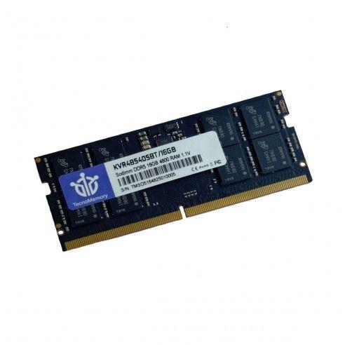 Memoria ram TecnoMemory Sodimm DDR5 16GB 4800Mhz KVR48S40S8T/16GB-1