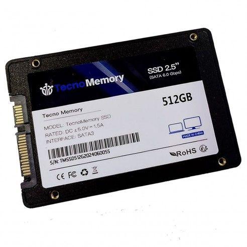 Disco Solido SSD TecnoMemory 512gb W400/R510 Mb/s-2