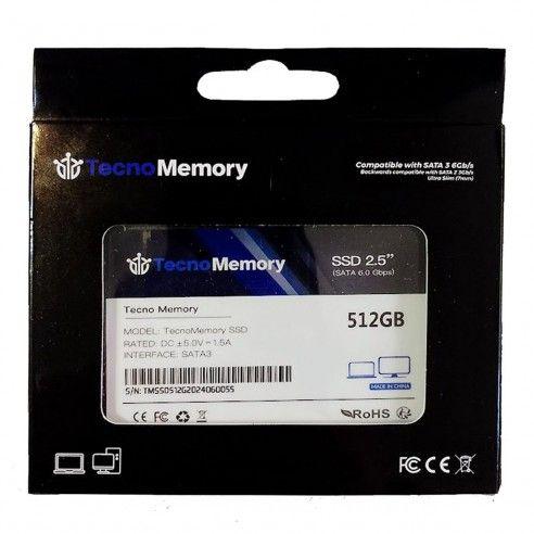 Disco Solido SSD TecnoMemory 512gb W400/R510 Mb/s-3