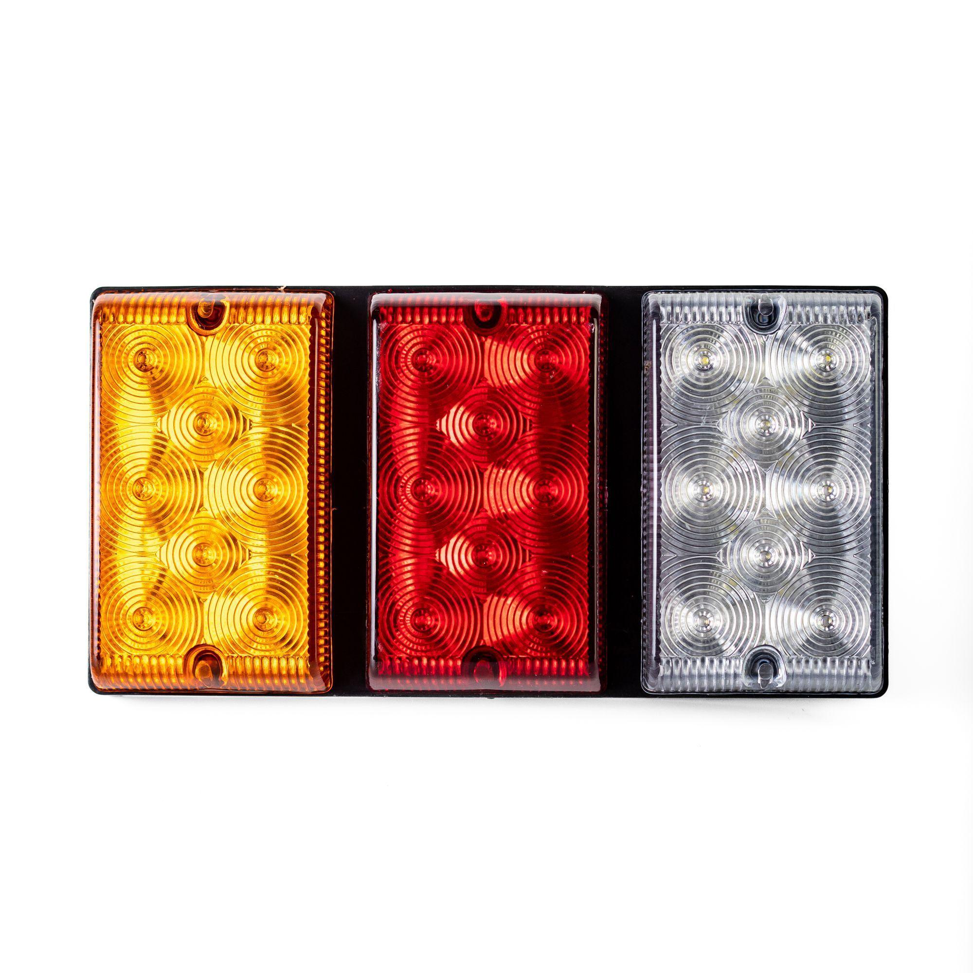 Farol Foco Tricolor Remolque Carro 24Led 12-24V-0
