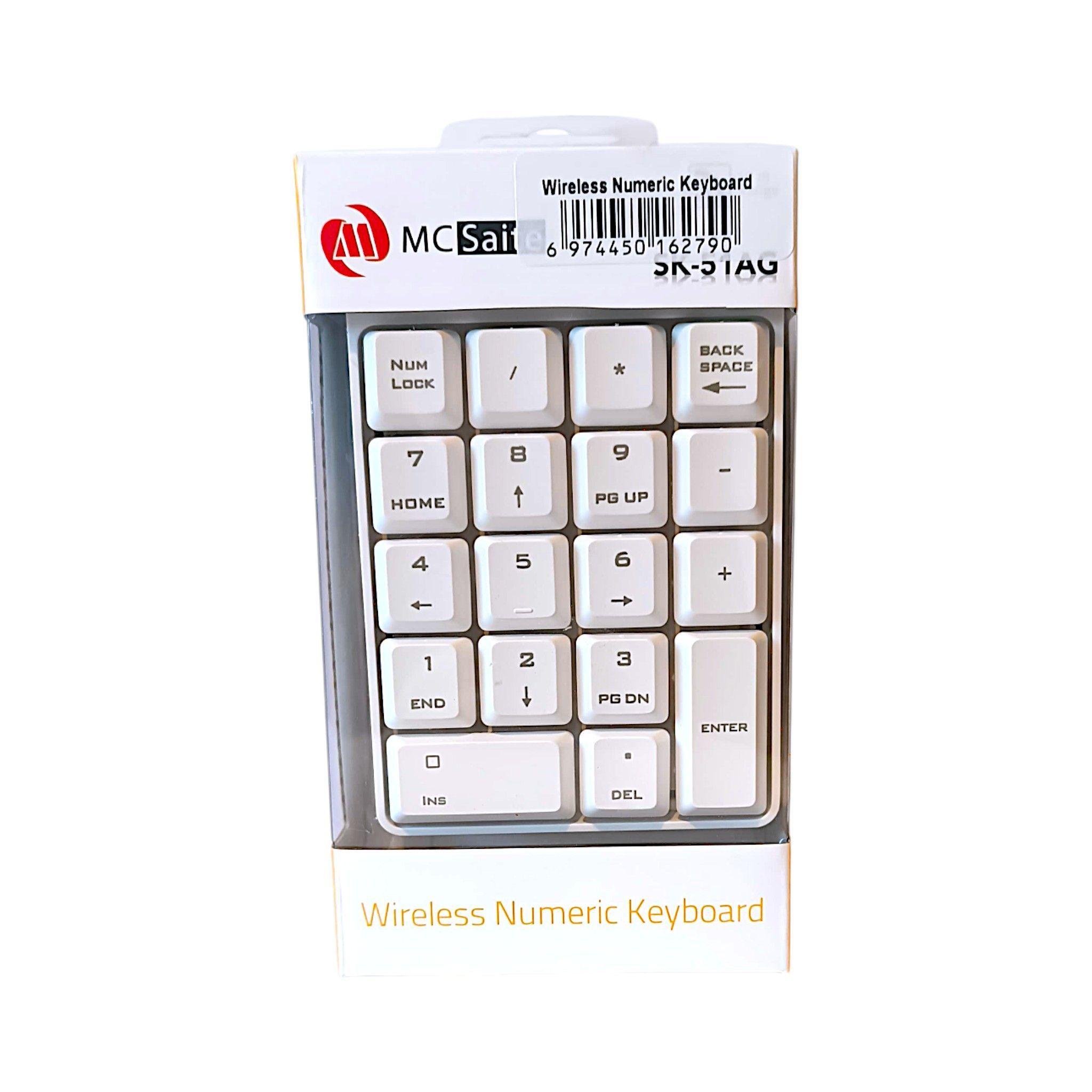 Teclado Numerico Inalambrico Externo para Notebook PC-3