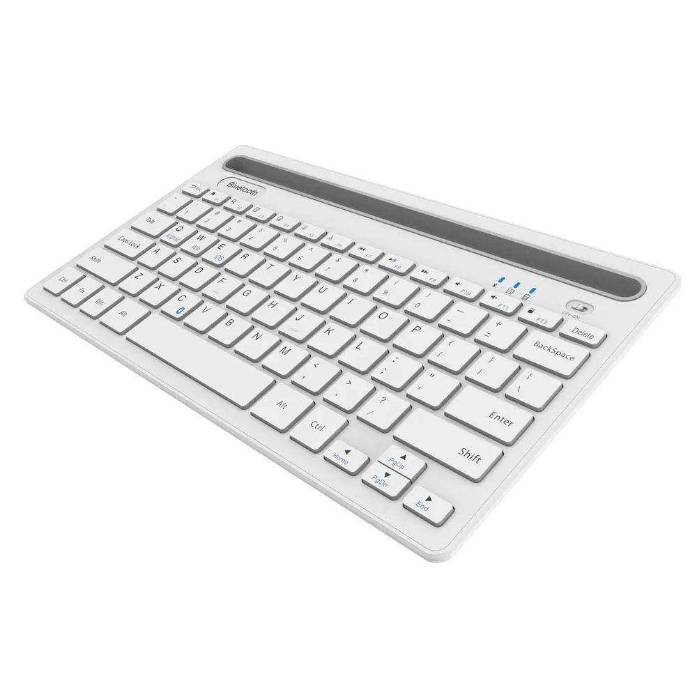 Mini Teclado Inalámbrico Porta Celulares Y Tablet-4