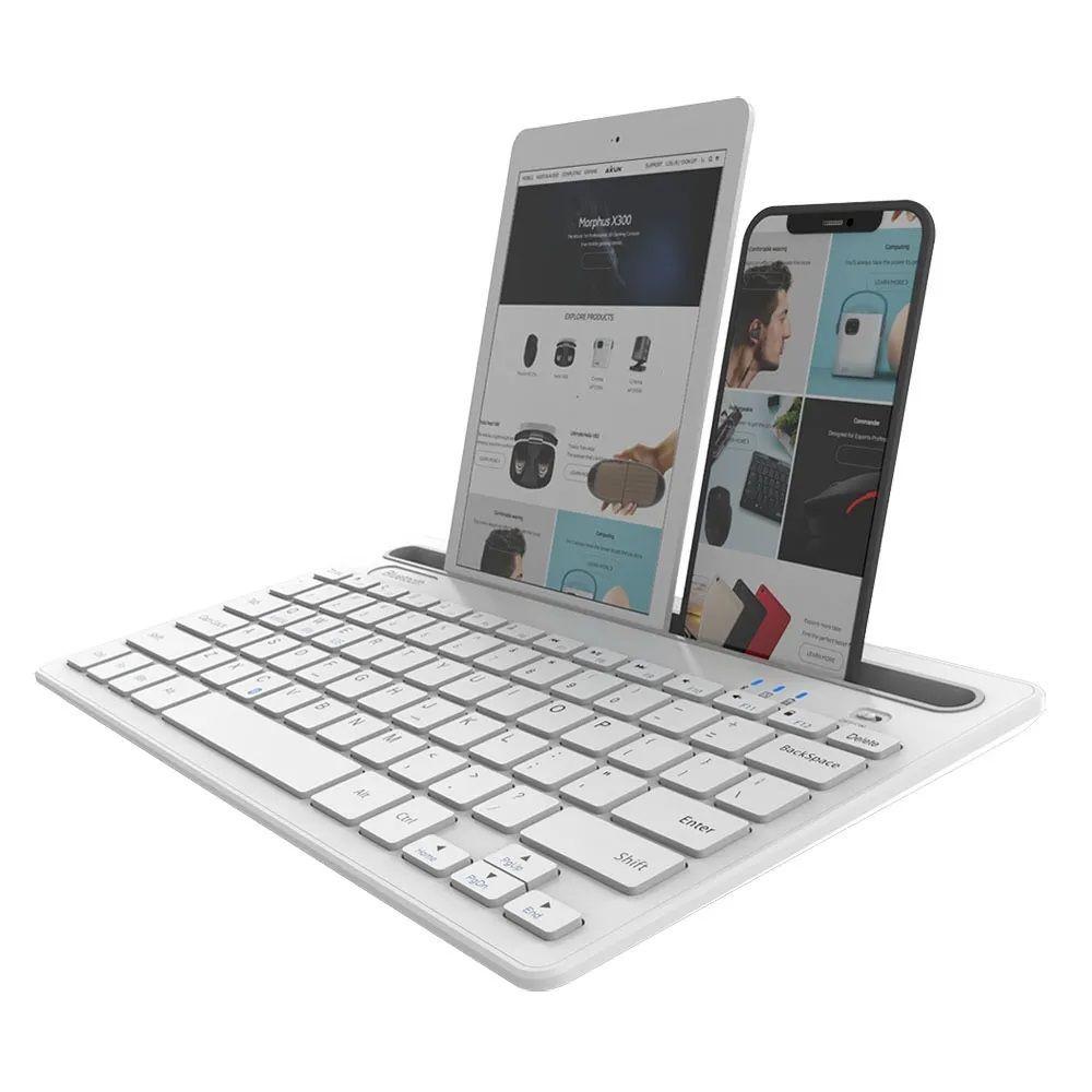Mini Teclado Inalámbrico Porta Celulares Y Tablet-2