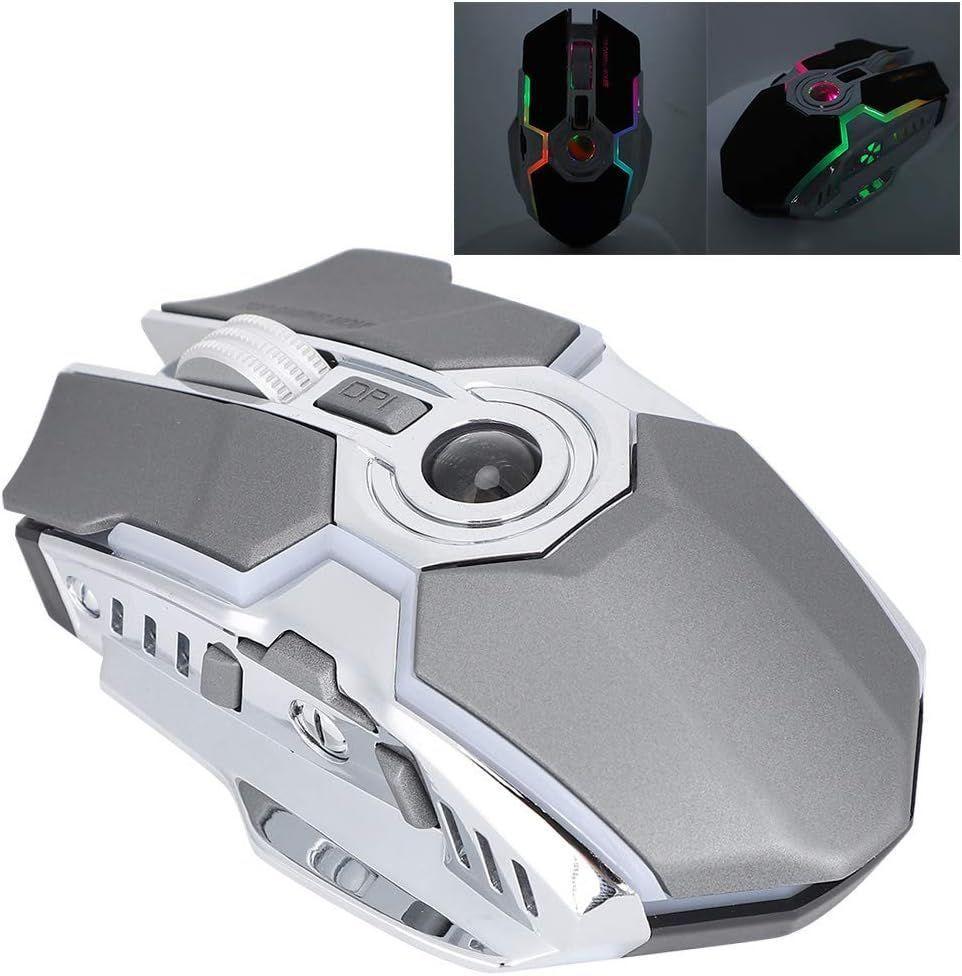 Mouse Gamer Inalambrico RGB A5 Recargable 1600 DPI-2