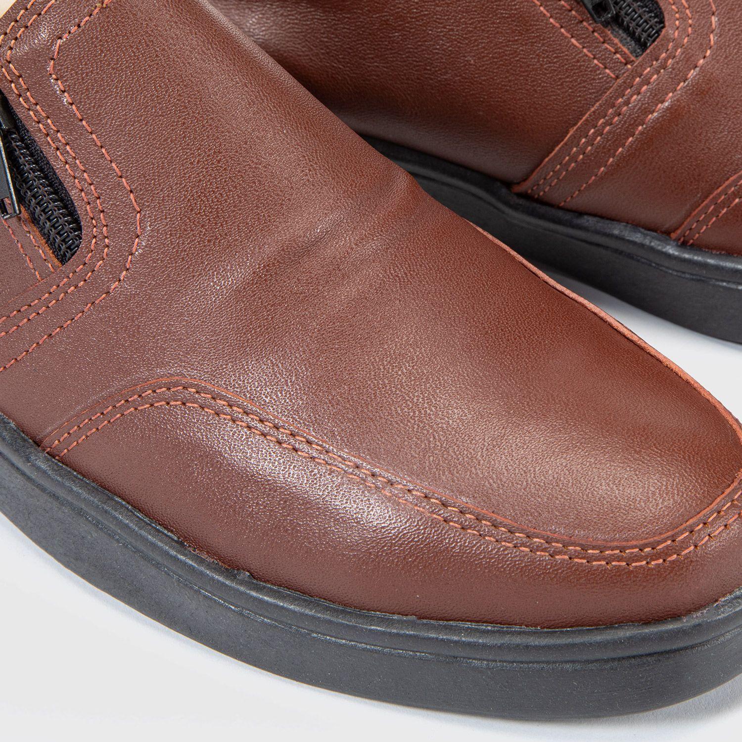 Zapato confort full cuero Cierre-4