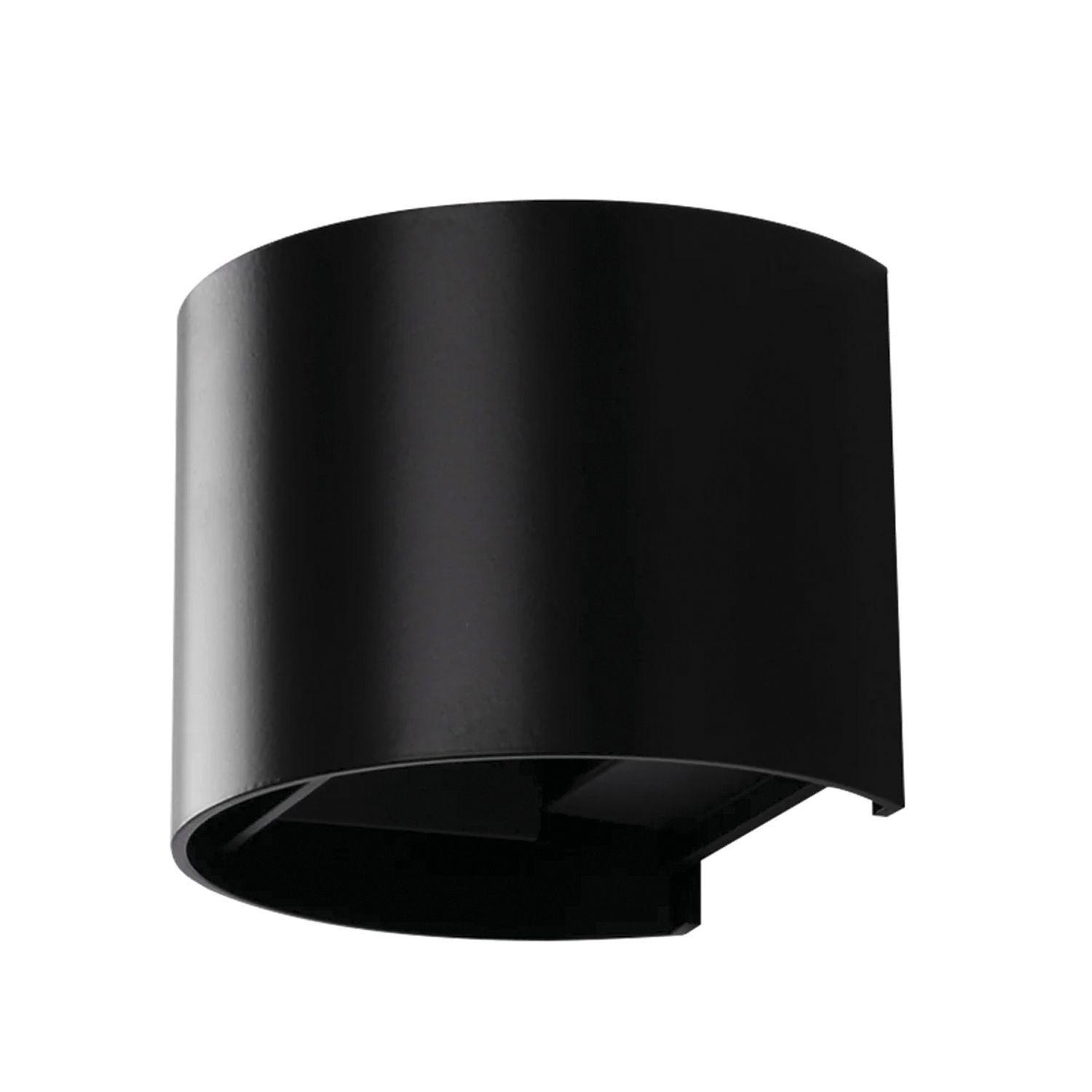 Apliqué LED Decorativo Para Pared 6W Negro-0