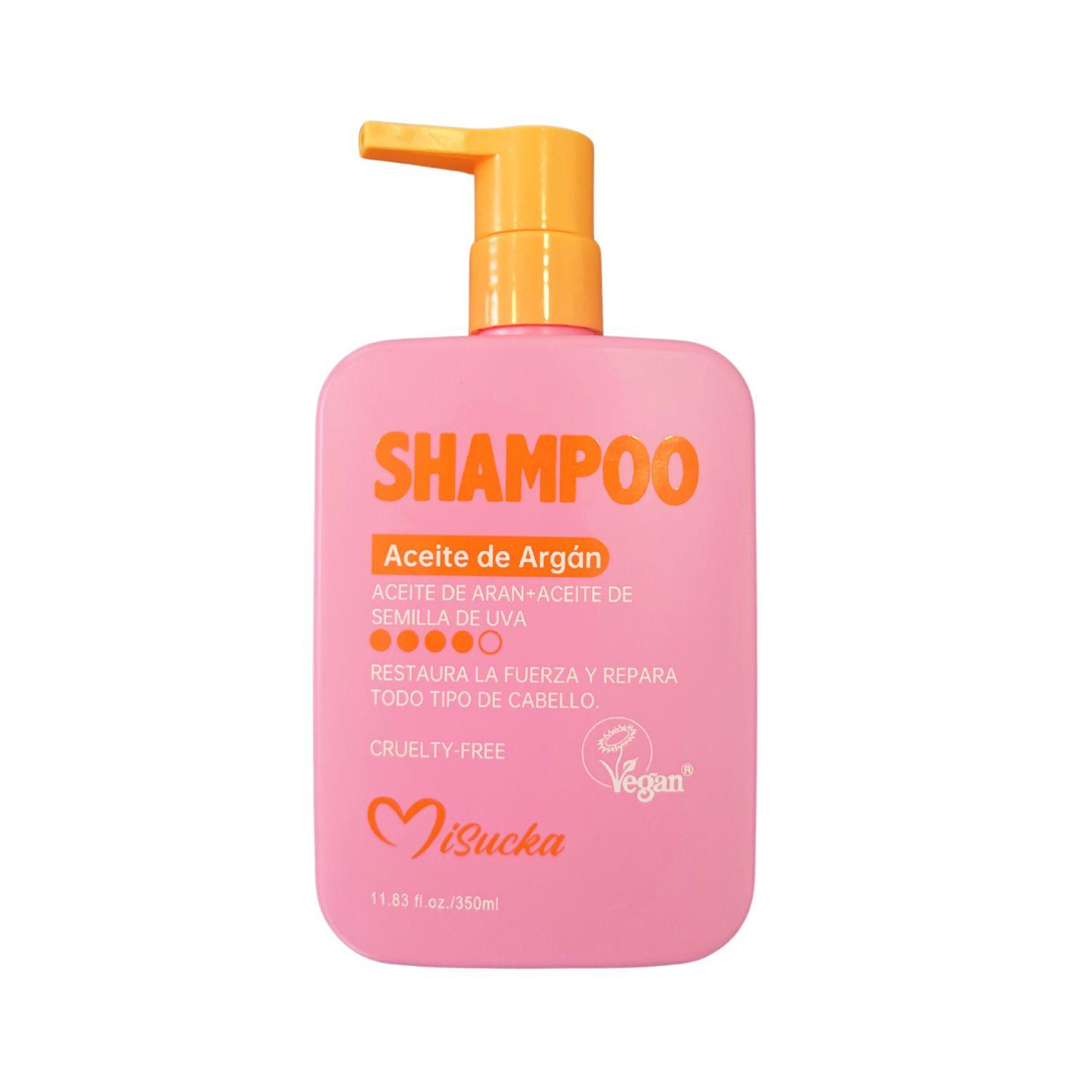 Shampoo Vegano Hidratante y Reparador Aceite de Argán Misucka-0